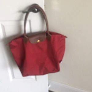 Authentic longchamp large bag